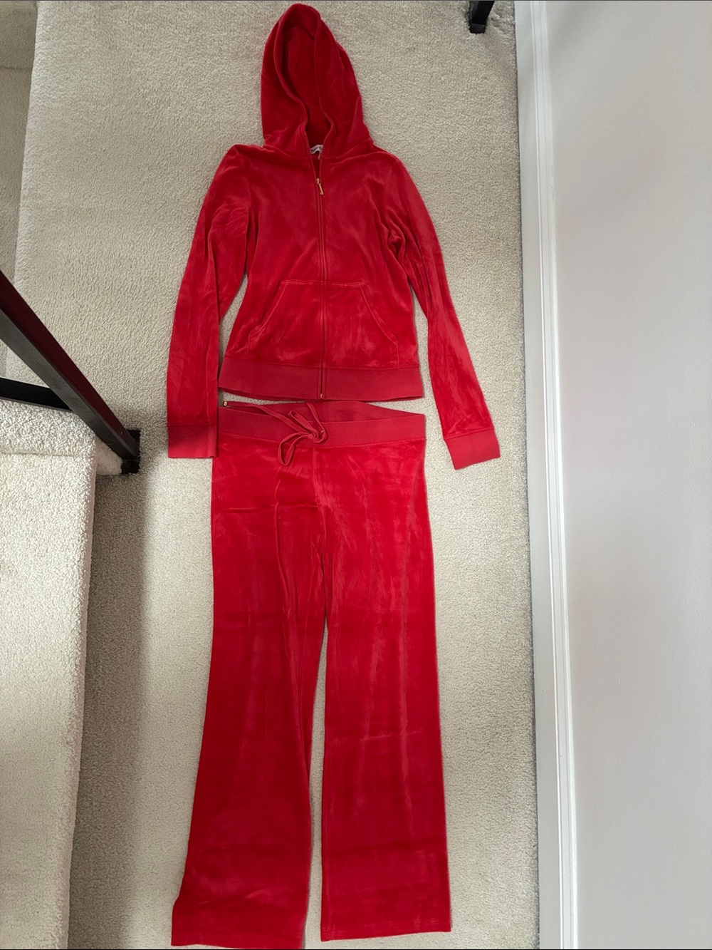 Juicy Couture Woman Velour Sweatsuit Set